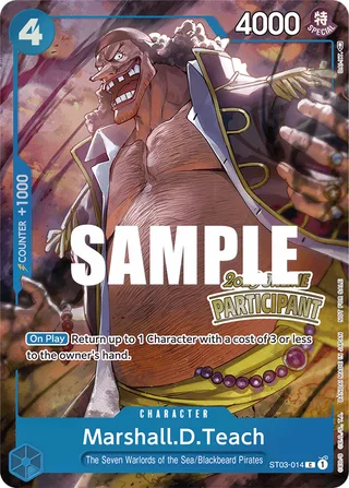 Marshall.D.Teach (Judge Pack Vol. 4) #ST03-014-judge-pack-vol-4 · One Piece Promotion Cards One Piece card