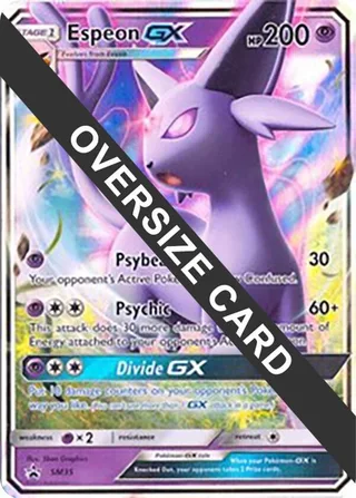 Espeon GX - SM35 (SM Black Star Promos) #SM35 · Jumbo cards Pokémon card