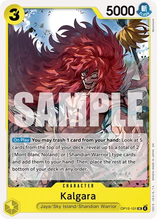 Kalgara #OP15-101 · Adventure on Kami's Island One Piece card