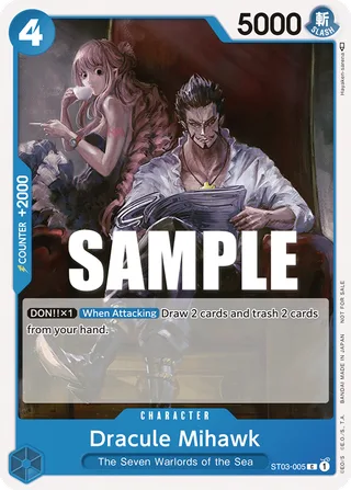 Dracule Mihawk (Tournament Pack Vol. 4) #ST03-005-tournament-pack-vol-4 · One Piece Promotion Cards One Piece card