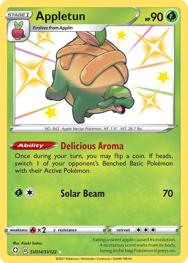 Appletun full card art