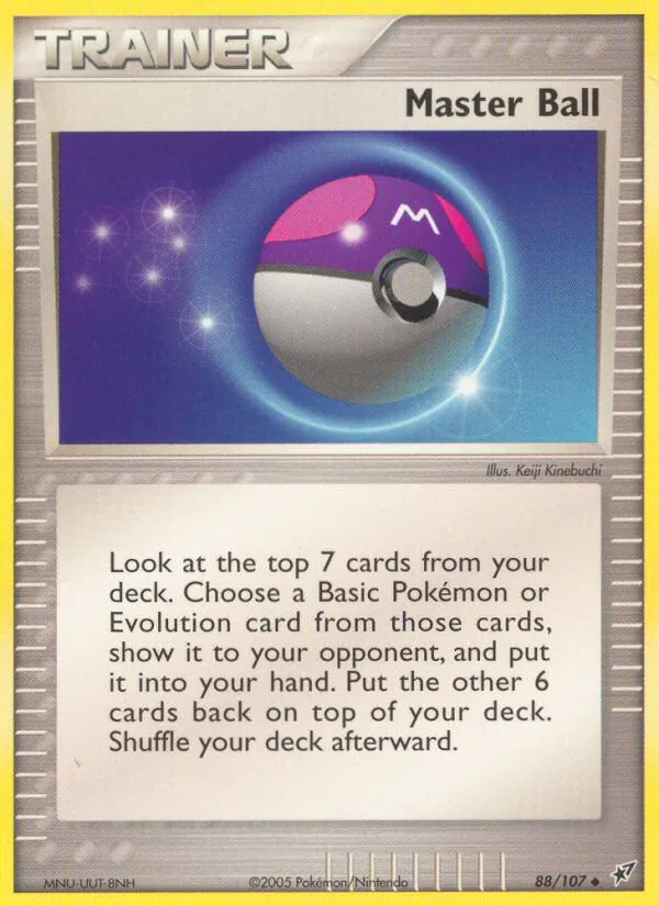 Master Ball full card art