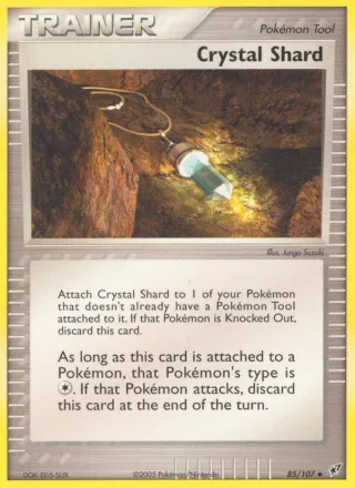 Crystal Shard #85 · Deoxys Pokémon card