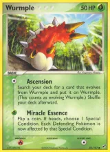 Wurmple · Deoxys Pokémon card