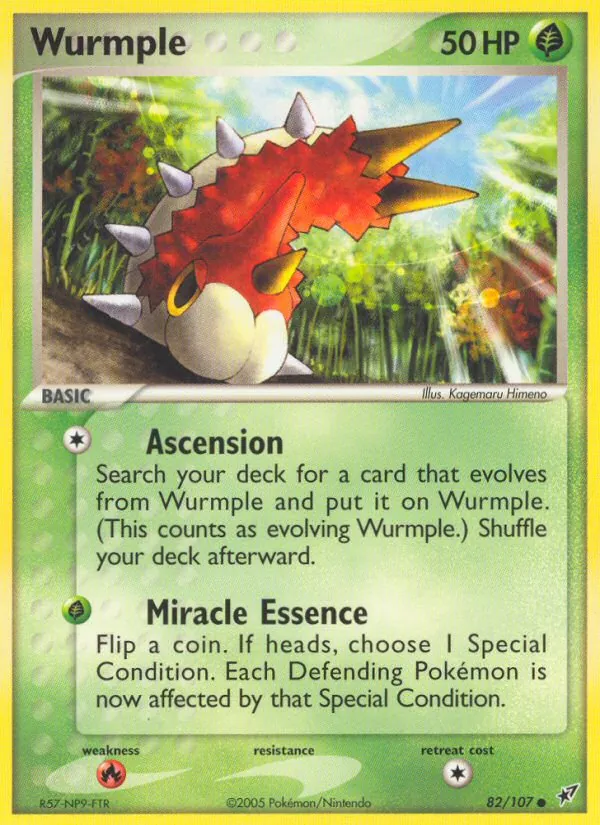 Wurmple full card art