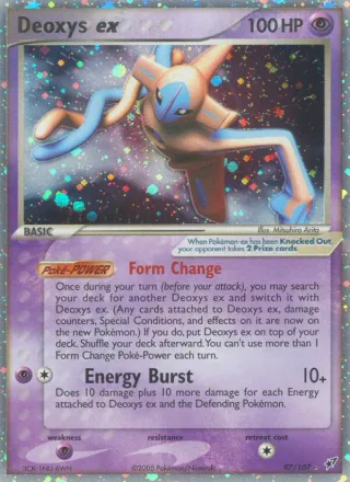Deoxys ex #97 · Deoxys Pokémon card