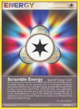 Scramble Energy · Deoxys Pokémon card