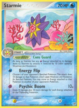 Starmie #48 · Deoxys Pokémon card