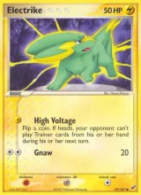Electrike · Deoxys Pokémon card