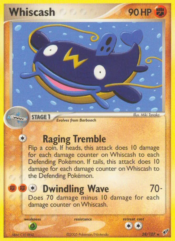 Whiscash full card art