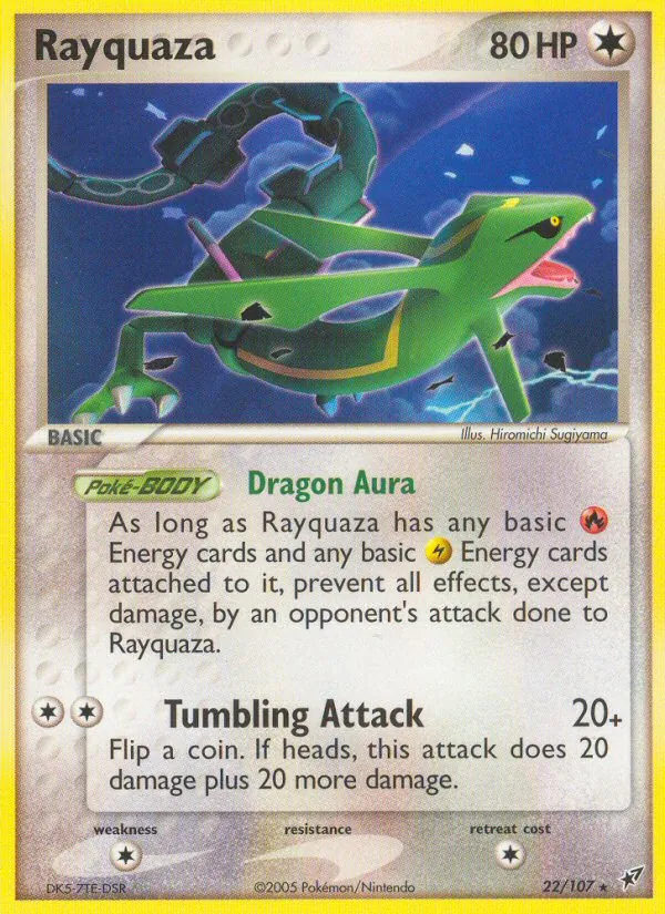 Rayquaza full card art