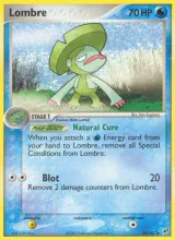 Lombre · Deoxys Pokémon card