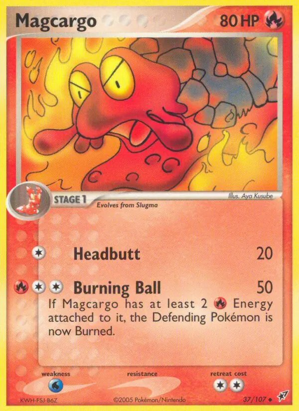 Magcargo full card art