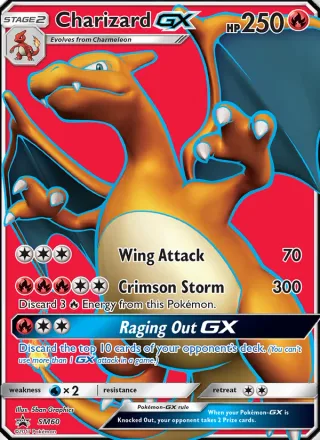 Charizard GX #SM60 · SM Black Star Promos Pokémon card
