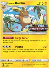 Alolan Raichu · SM Black Star Promos Pokémon card