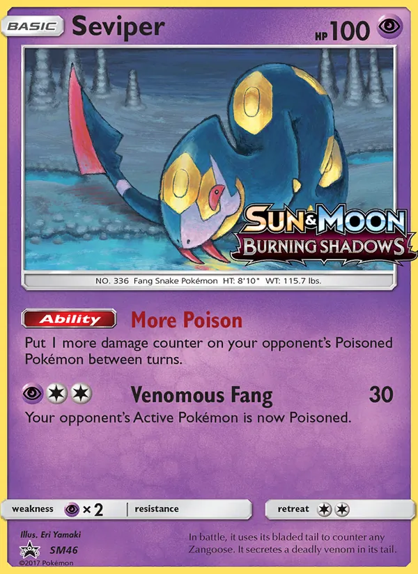 Seviper full card art