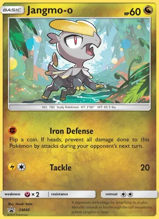 Jangmo-o #SM40 · SM Black Star Promos Pokémon card