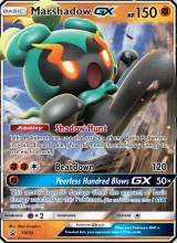 Marshadow GX · SM Black Star Promos Pokémon card