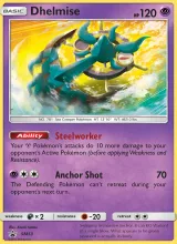 Dhelmise · SM Black Star Promos Pokémon card