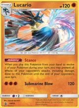 Lucario · SM Black Star Promos Pokémon card