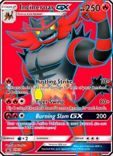 Incineroar GX #SM38 · SM Black Star Promos Pokémon card