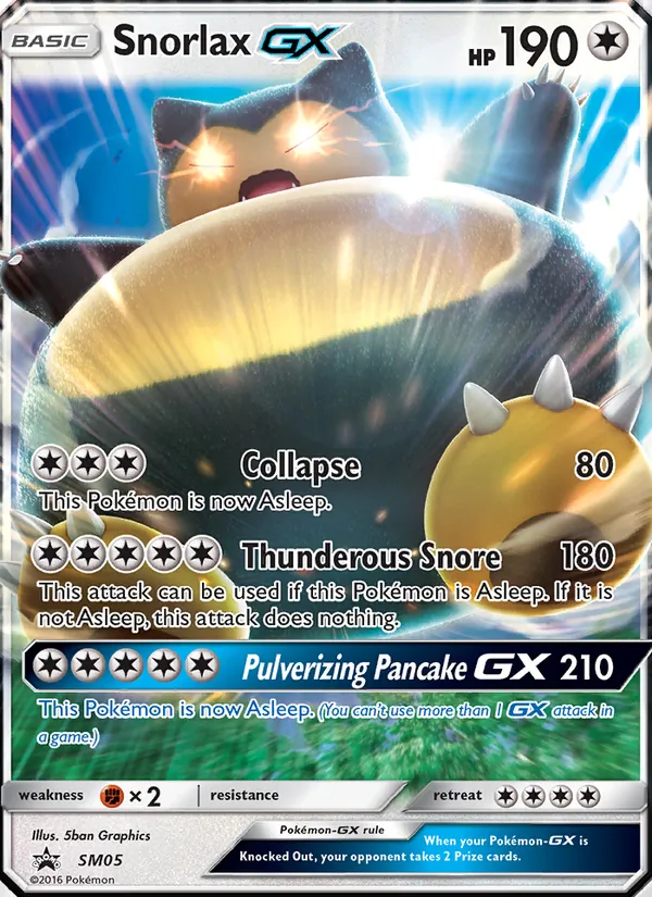 Snorlax GX full card art