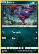 Zorua · SM Black Star Promos Pokémon card
