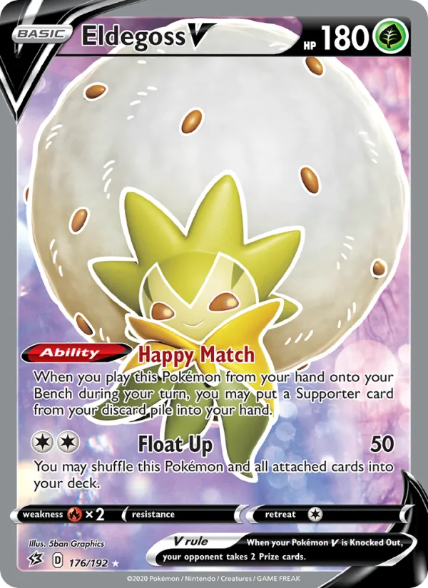 Eldegoss V full card art