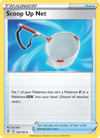Scoop Up Net #165 · Rebel Clash Pokémon card