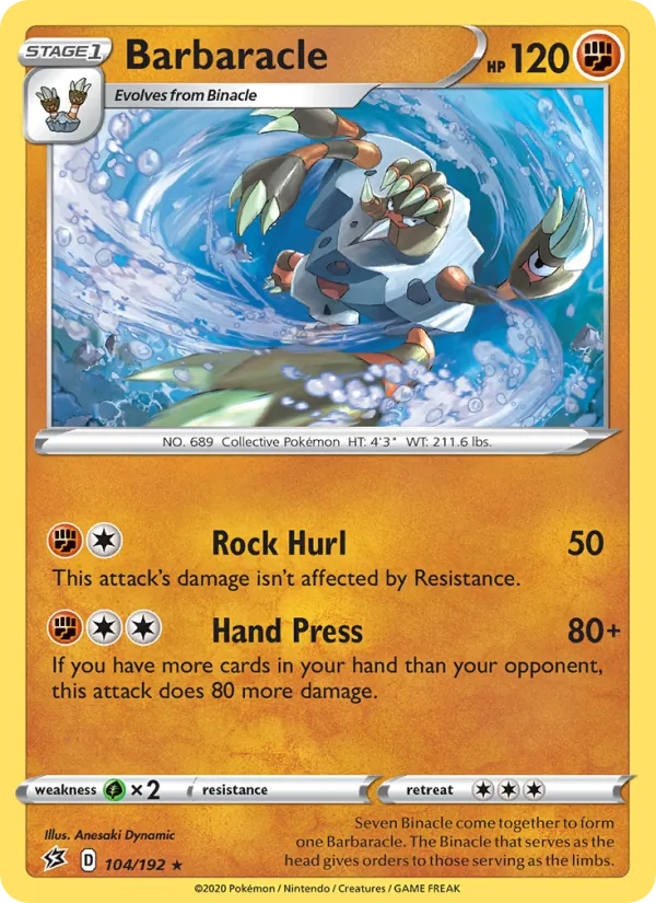Barbaracle full card art