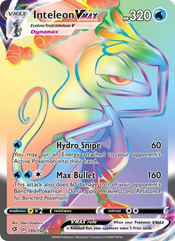 Inteleon VMAX full card art