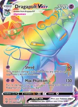 Dragapult VMAX · Rebel Clash Pokémon card
