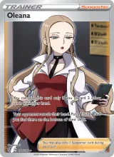 Oleana · Rebel Clash Pokémon card