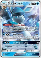 Glaceon GX · SM Black Star Promos Pokémon card