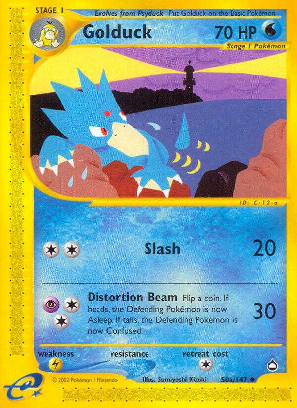 Golduck full card art