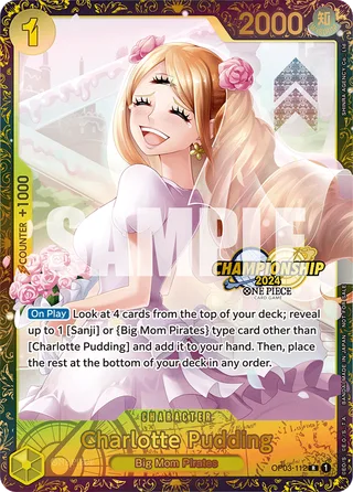Charlotte Pudding (SP) #OP03-112-sp · Two Legends One Piece card