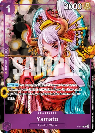 Yamato (Event Pack Vol. 3) #P-046-event-pack-vol-3 · One Piece Promotion Cards One Piece card