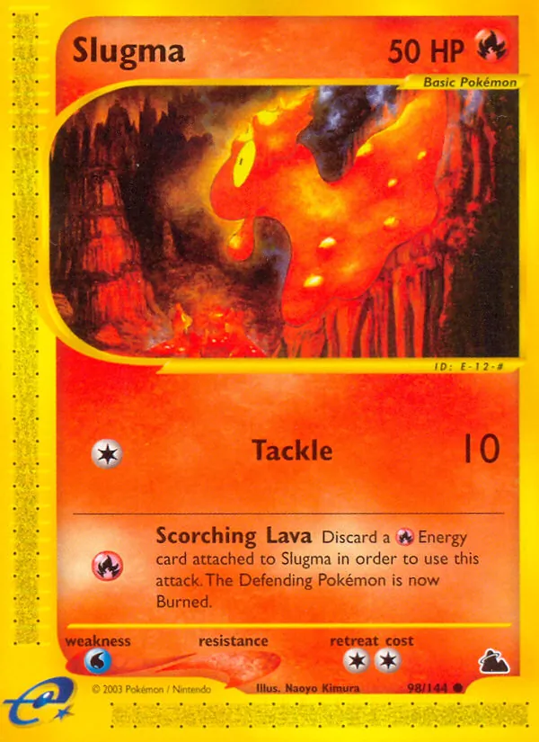 Slugma full card art