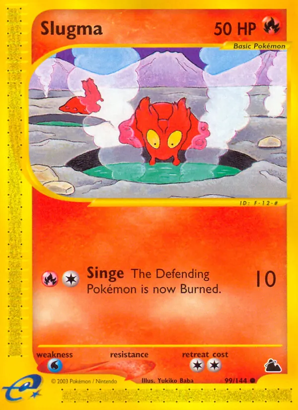 Slugma full card art