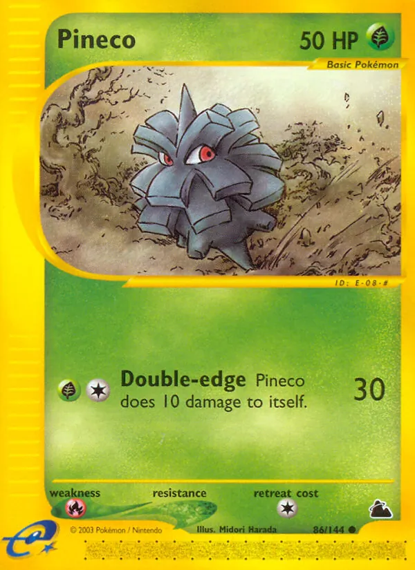 Pineco full card art