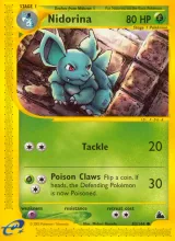 Nidorina · Skyridge Pokémon card