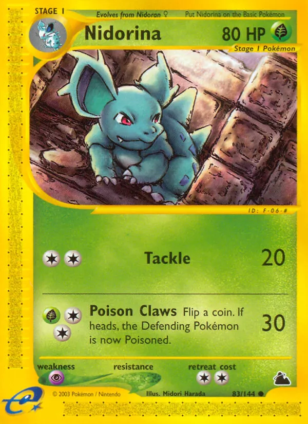 Nidorina full card art