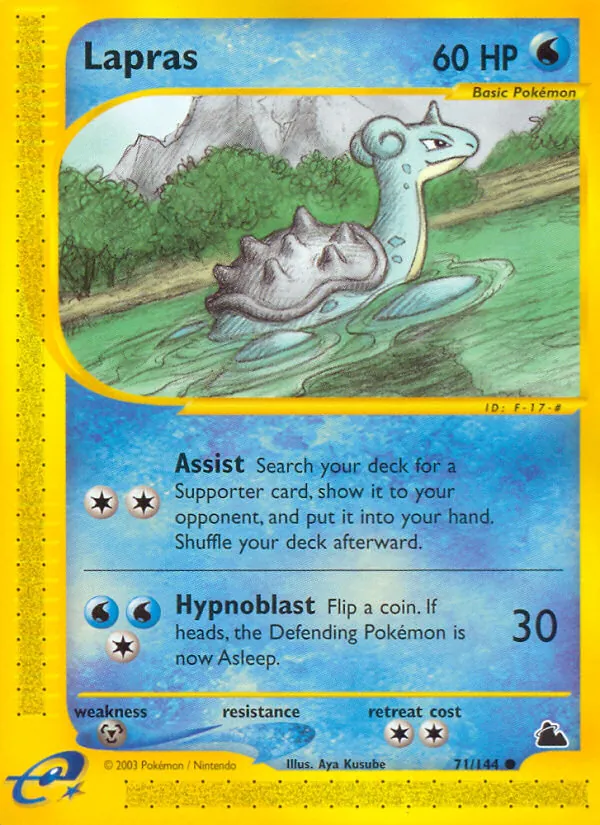 Lapras full card art