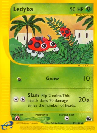 Ledyba #73 · Skyridge Pokémon card