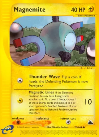 Magnemite #76 · Skyridge Pokémon card