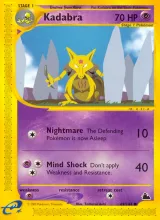 Kadabra · Skyridge Pokémon card