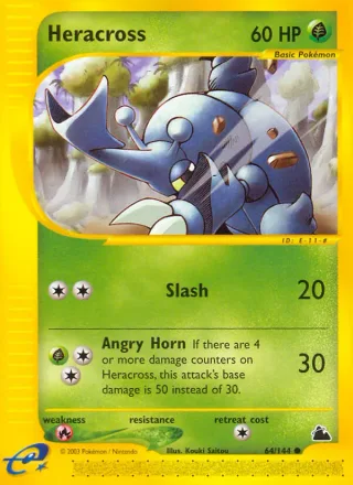 Heracross #64 · Skyridge Pokémon card