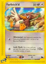 Farfetch'd · Skyridge Pokémon card