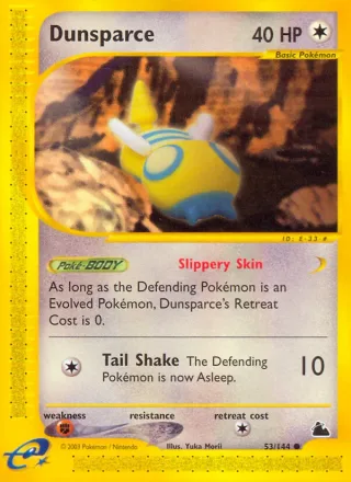 Dunsparce #53 · Skyridge Pokémon card