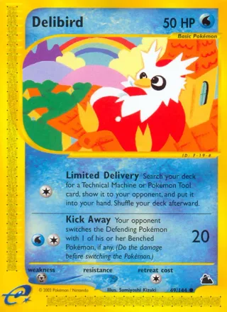 Delibird #49 · Skyridge Pokémon card